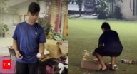 Watch: 14-year-old Vaibhav Suryavanshi spotted bursting crackers on Diwali