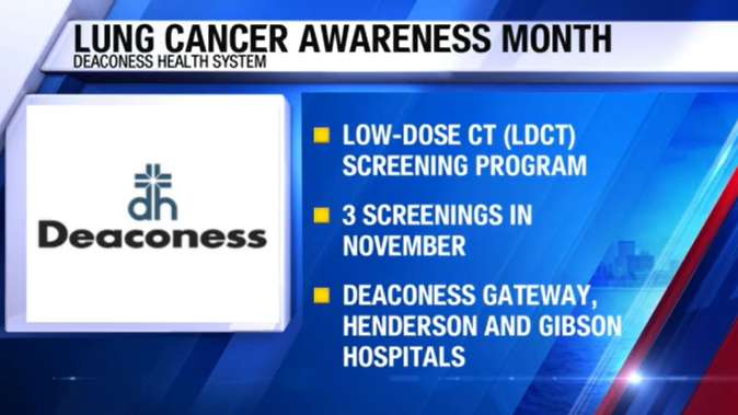 Deaconess doctor talks about November lung cancer screenings