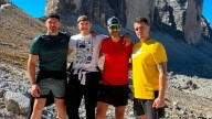 Cuatro policías de Cehegín salvan la vida de un niño en los Dolomitas italianos