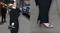 Sarah Paulson Goes Minimal With Celine Heels for 'Stephen Colbert'