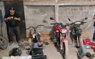 Desbaratan banda dedicada al robo y adulteración de motos liderada por un menor de edad