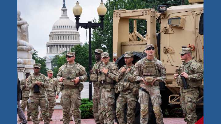 DC police detained man for protesting Ohio National Guard patrol with Darth Vader song, lawsuit says