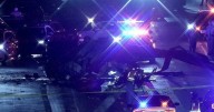 Three injured after helicopter crashes on US freeway