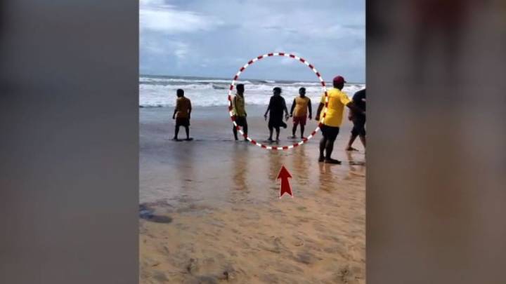 Lifeguard assaulted by tourist couple at Puri beach amid Cyclone Montha restrictions