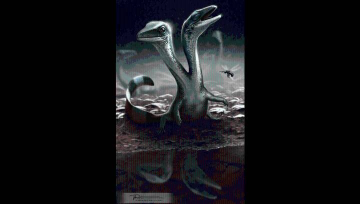 This “Truly Exceptional” Fossil Of A Two-Headed Reptile Is 125 Million Years Old