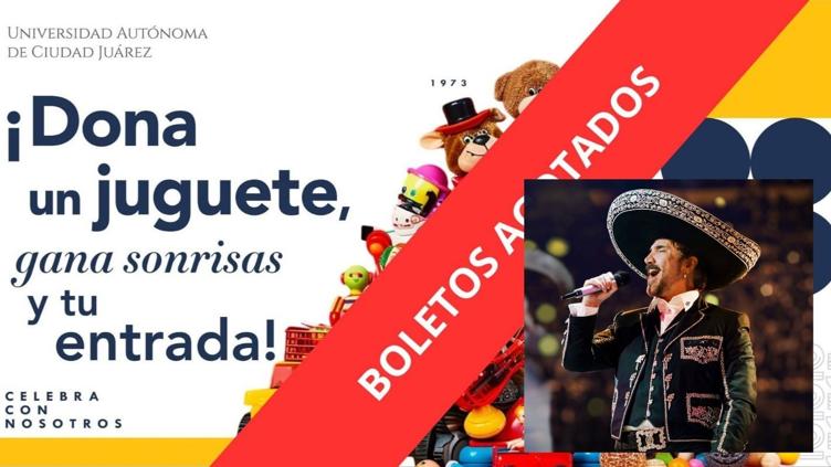 Agotaron boletos para ver a Alejandro Fernández