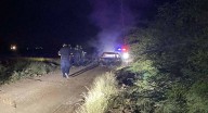 Incendian vehículo con persona dentro en Villas del Sur en Hermosillo