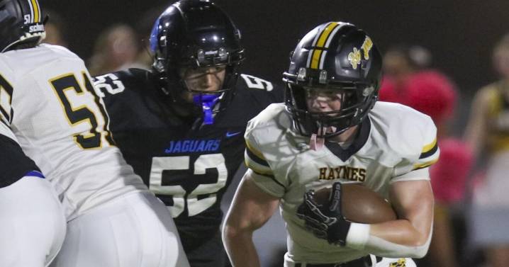 One running back scored five touchdowns to pace the winner of Haynes vs. Thomas Jefferson