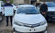 Gonzales Chaves: intentó escapar en un auto robado y fue interceptado en la Ruta 3