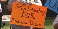 Modern Manor residents rally against rent increases, call for moratorium