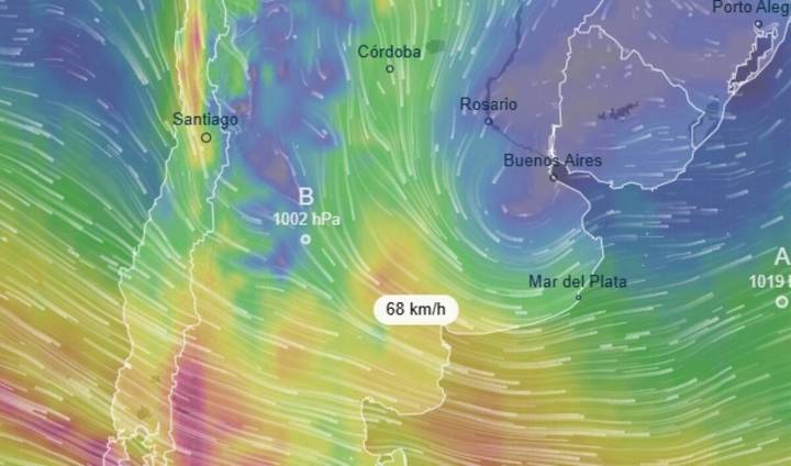 Las provincias afectadas. Hay alerta amarilla para este miércoles 15 de octubre