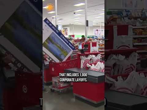 Target announces plans to eliminate about 1,800 corporate positions #shorts