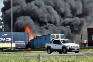 Asi fue el trágico accidente en Panamericana entre dos camiones y un auto que dejó cinco muertos