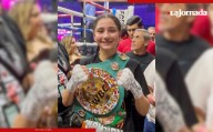 'Magnífica’ Zamorano retiene su título mundial de peso átomo y sigue invicta