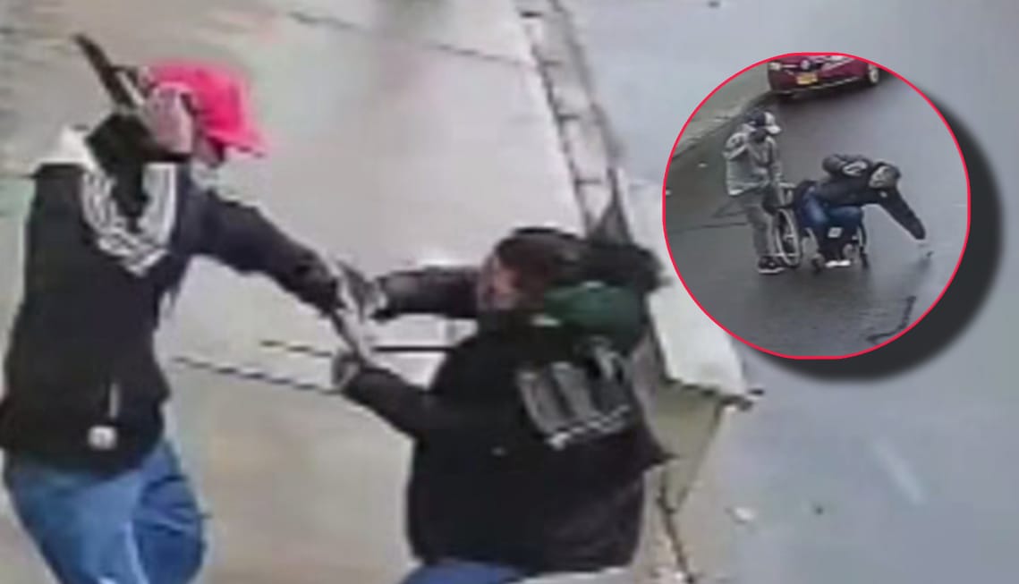 Delincuentes atracaron a hombre en silla de ruedas