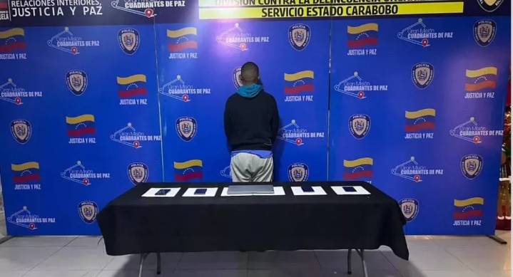 PNB capturó a sujeto por estafa con criptomonedas en Carabobo