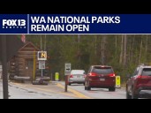 WA national parks open during government shutdown