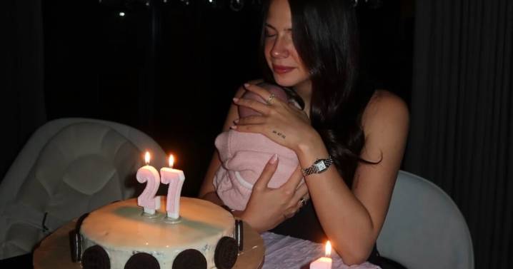 Ailén Cova celebró sus 27 años con un festejo íntimo y doble motivo para brindar