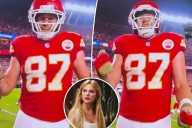 Travis Kelce does Taylor Swift's 'Fate of Ophelia' dance after historic 100th touchdown