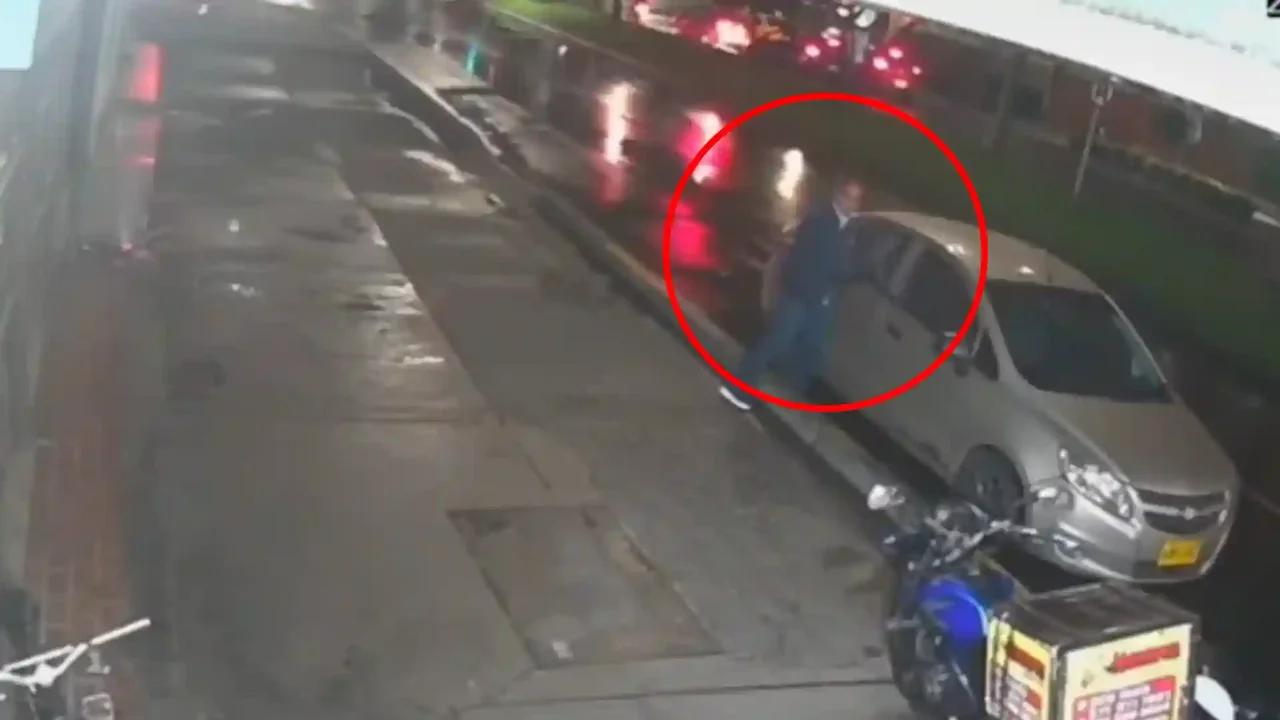 VIDEO | Segundo por segundo: así cayó rompevidrios que robó millonario botín en Bogotá