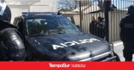 Fuerte dipostivo de seguridad Trasladaron al detenido por el caso de Nahuel fuera de Caleta Olivia tras la noche de furia frente a las Comisarías
