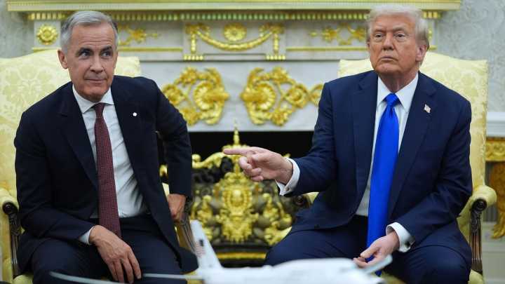 Trump says Canadians will travel to the US again after a trade deal is worked out