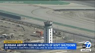 Hollywood Burbank Airport air traffic controllers scheduled to return to work Tuesday