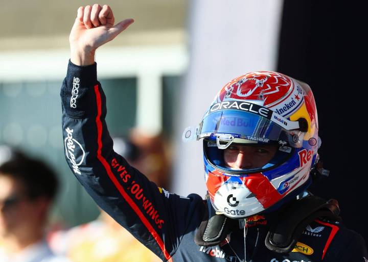 Verstappen takes United States GP F1 pole ahead of title rivals Norris, Piastri