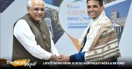 Group Captain Shubhanshu Shukla meets Gujarat CM Bhupendra Patel