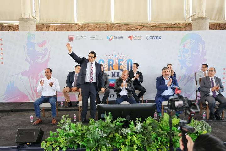 Inauguró secretario de Economía CREOMX Zacatecas 2025
