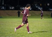 Amherst boys soccer ends eight-game skid, fends off Monument Mt. (video)