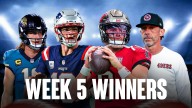 NFL Week 5 winners: Drake Maye has his moment, Bucs
