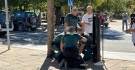 Así fue la detención del conductor en Villanueva del Trabuco: cinco agentes, 15 golpes y 50 segundos para reducirlo