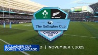 Ireland to play New Zealand in rugby's Gallagher Cup at Soldier Field Saturday
