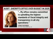 Audit shows St. Louis City Sheriff’s Office was nearly $1 million over budget in 2025