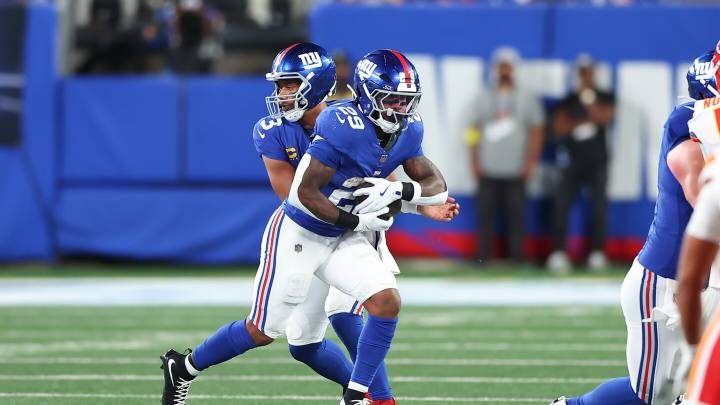 Giants list Tyrone Tracy as doubtful for Week 5