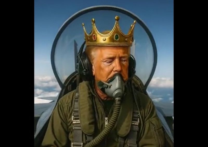 Trump at it again — Posts AI video in 'King' avatar mocking 'No Kings' protesters