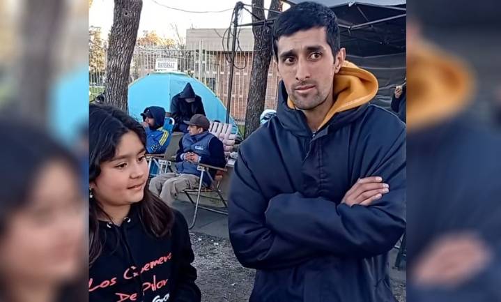 “Es muy triste ver a mi papá llorar”: la historia de la nena que alzó la v