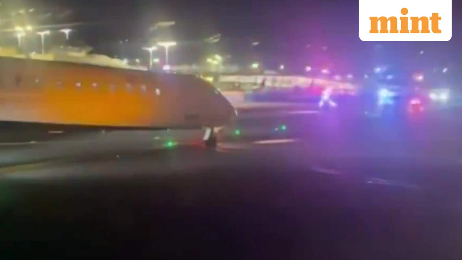 Close call at NY's LaGuardia: Delta Air Lines jets collide on taxiway, 1 injured