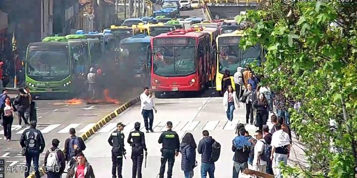 Manifestaciones en Bogotá amenazan la movilidad para miles de personas: tome vías alternas