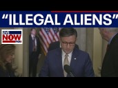 Speaker Johnson on shutdown: Dems want healthcare for "illegals"