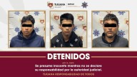 Detiene Policía Municipal a tres presuntos responsables de robo con violencia; se les decomisaron armas de fuego