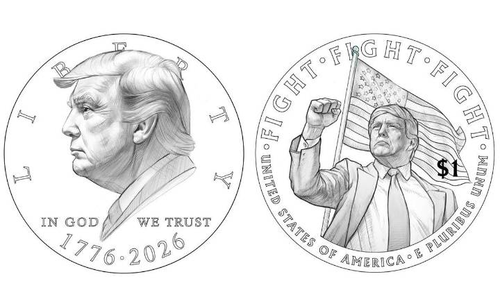 EEUU: Departamento del Tesoro considera acuñar una moneda con la cara de Donald Trump