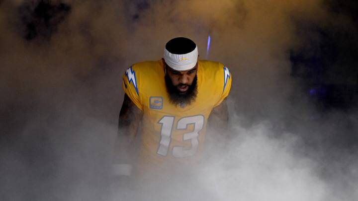 Keenan Allen is eight catches from the Chargers' all