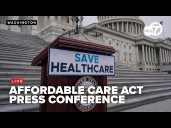 🔴LIVE: House Democrats discuss protections for the Affordable Care Act