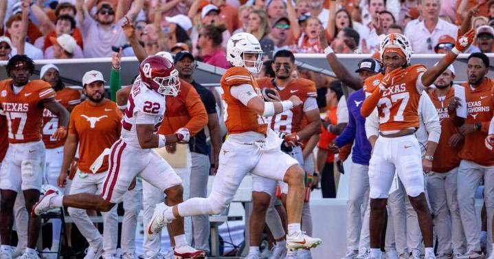 OU report card: Defense collapses & John Mateer struggles, so little chance of beating UT