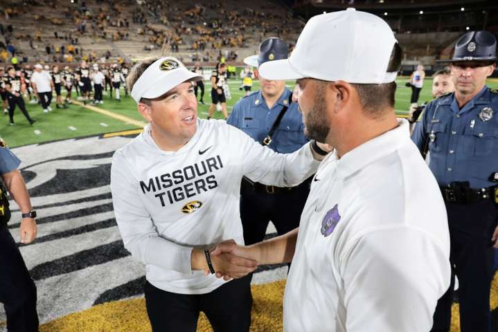 Missouri's Eli Drinkwitz combats Kalen DeBoer’s hoodie of death, throws shade at Pat McAfee