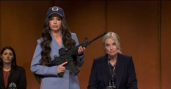 SNL Legend Tina Fey Savages ICE Barbie Kristi Noem With Brutal Impression