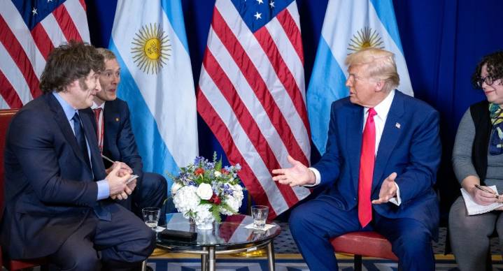 Trump condiciona rescate a Argentina al triunfo electoral de Milei
