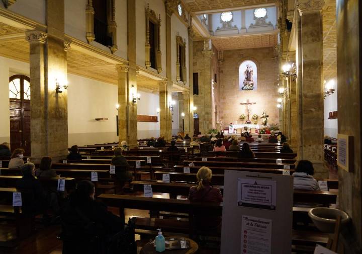 Nuevo horario de misas en Salamanca de noviembre a junio